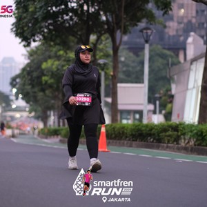 Race photo from SMARTFREN RUN 2026