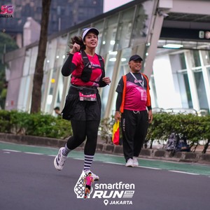 Race photo from SMARTFREN RUN 2026