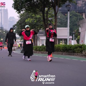 Race photo from SMARTFREN RUN 2026