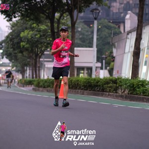 Race photo from SMARTFREN RUN 2026