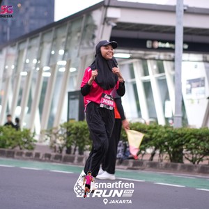 Race photo from SMARTFREN RUN 2026
