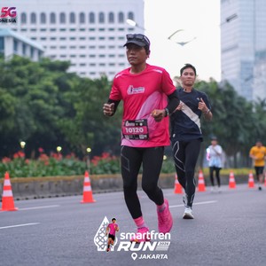 Race photo from SMARTFREN RUN 2026