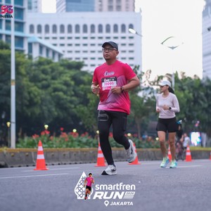 Race photo from SMARTFREN RUN 2026