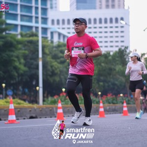Race photo from SMARTFREN RUN 2026