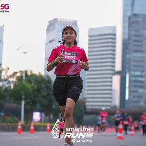 Race photo from SMARTFREN RUN 2026