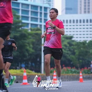 Race photo from SMARTFREN RUN 2026