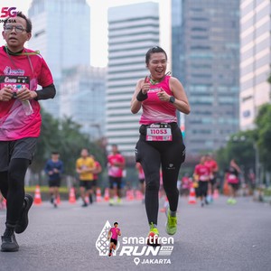 Race photo from SMARTFREN RUN 2026
