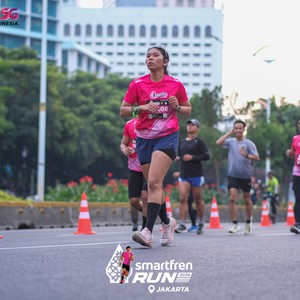 Race photo from SMARTFREN RUN 2026