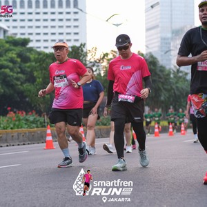 Race photo from SMARTFREN RUN 2026