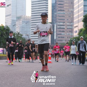 Race photo from SMARTFREN RUN 2026