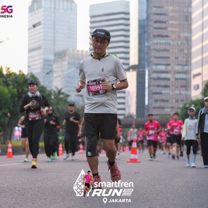 Race photo from SMARTFREN RUN 2026