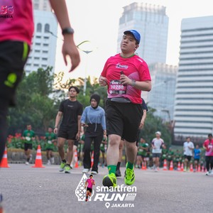 Race photo from SMARTFREN RUN 2026