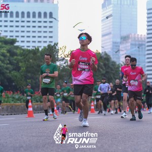 Race photo from SMARTFREN RUN 2026