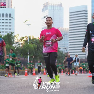 Race photo from SMARTFREN RUN 2026