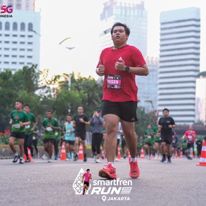 Race photo from SMARTFREN RUN 2026