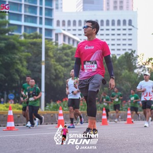 Race photo from SMARTFREN RUN 2026