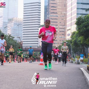 Race photo from SMARTFREN RUN 2026