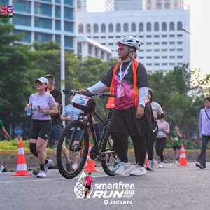 Race photo from SMARTFREN RUN 2026
