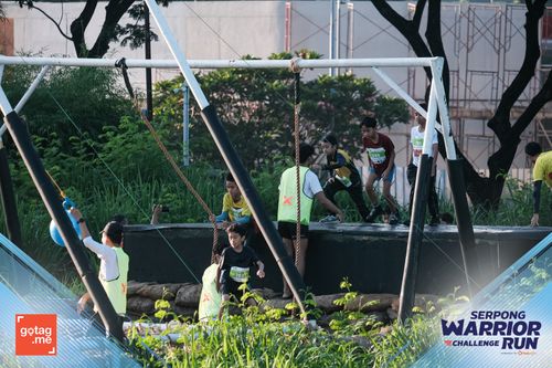 Race photo from SERPONG WARRIOR CHALLENGE RUN