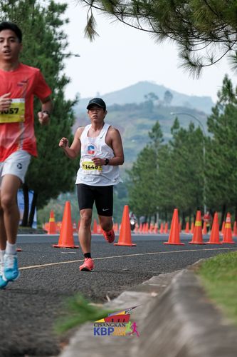 Race photo from CISANGKAN KBP CITY RUN 2025