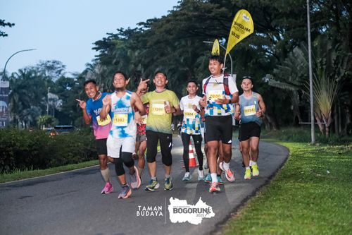 Race photo from Taman Budaya x BOGORUN 2025