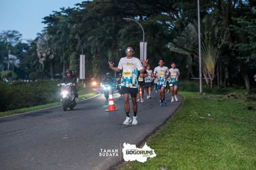 Race photo from Taman Budaya x BOGORUN 2025