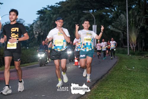 Race photo from Taman Budaya x BOGORUN 2025
