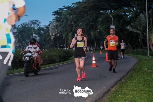 Race photo from Taman Budaya x BOGORUN 2025