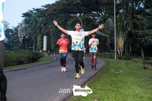 Race photo from Taman Budaya x BOGORUN 2025
