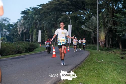 Race photo from Taman Budaya x BOGORUN 2025