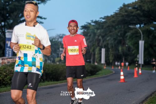 Race photo from Taman Budaya x BOGORUN 2025
