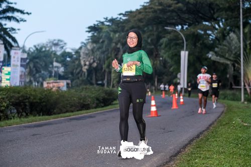 Race photo from Taman Budaya x BOGORUN 2025