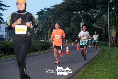 Race photo from Taman Budaya x BOGORUN 2025