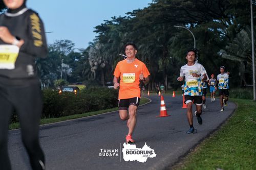 Race photo from Taman Budaya x BOGORUN 2025
