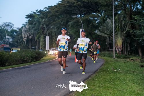 Race photo from Taman Budaya x BOGORUN 2025