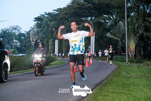Race photo from Taman Budaya x BOGORUN 2025