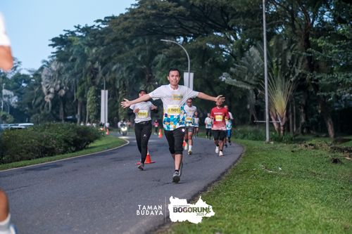 Race photo from Taman Budaya x BOGORUN 2025