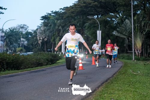 Race photo from Taman Budaya x BOGORUN 2025