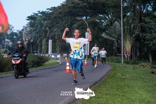 Race photo from Taman Budaya x BOGORUN 2025