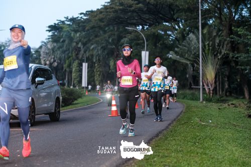 Race photo from Taman Budaya x BOGORUN 2025