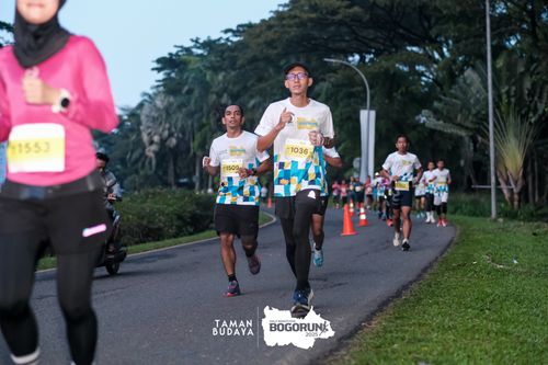 Race photo from Taman Budaya x BOGORUN 2025