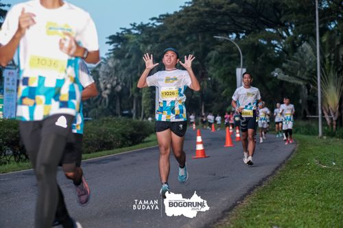 Race photo from Taman Budaya x BOGORUN 2025