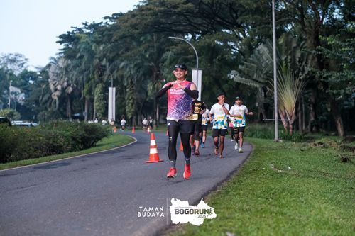 Race photo from Taman Budaya x BOGORUN 2025