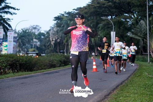 Race photo from Taman Budaya x BOGORUN 2025