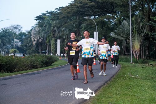 Race photo from Taman Budaya x BOGORUN 2025