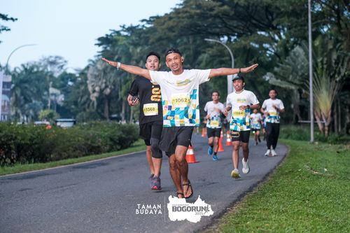 Race photo from Taman Budaya x BOGORUN 2025