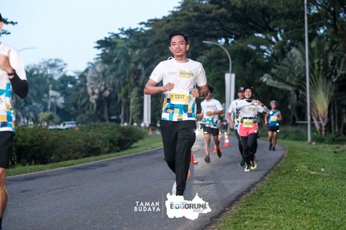 Race photo from Taman Budaya x BOGORUN 2025