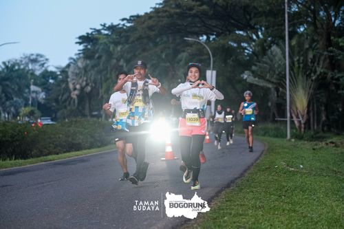 Race photo from Taman Budaya x BOGORUN 2025