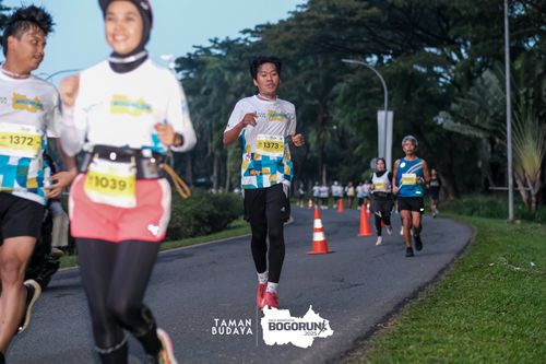 Race photo from Taman Budaya x BOGORUN 2025