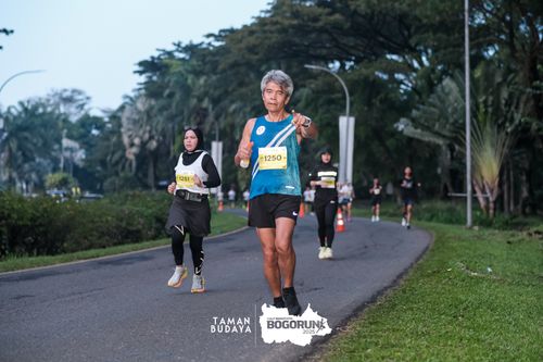 Race photo from Taman Budaya x BOGORUN 2025